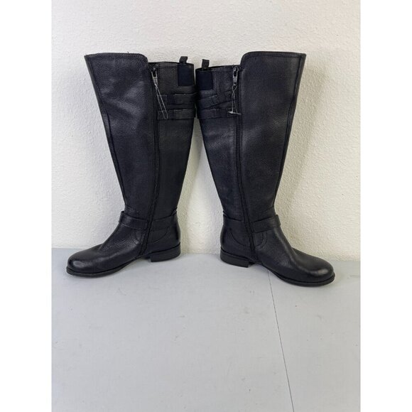 NATURALIZER Women's Jackie Wide Calf Boots Black Size 4 - Picture 6 of 10